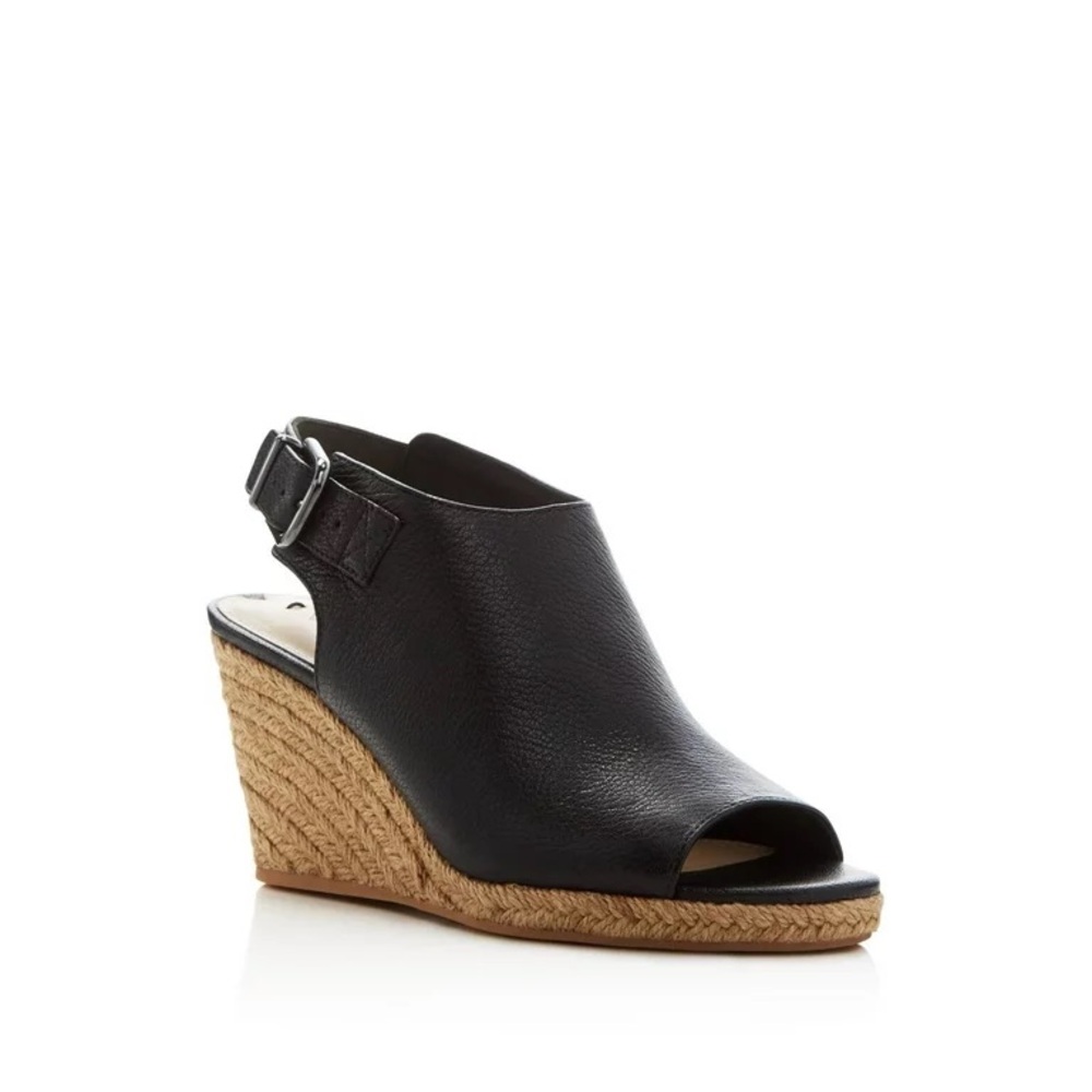 VIA SPIGA Ingrid Leather Wedge Sandal